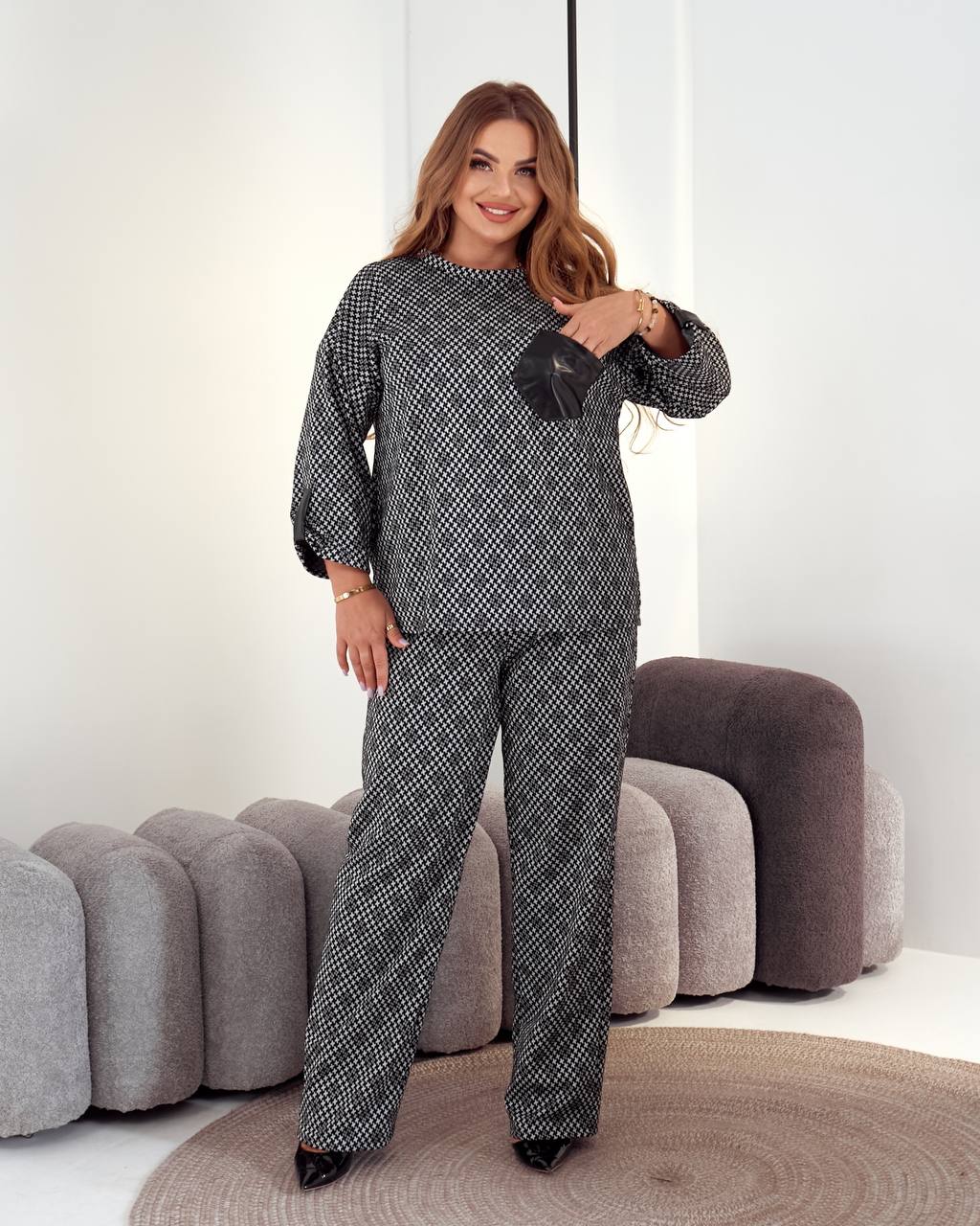 РОЗПРОДАЖ 
😍 Костюм 😍
Тканина: трикотаж італійський :