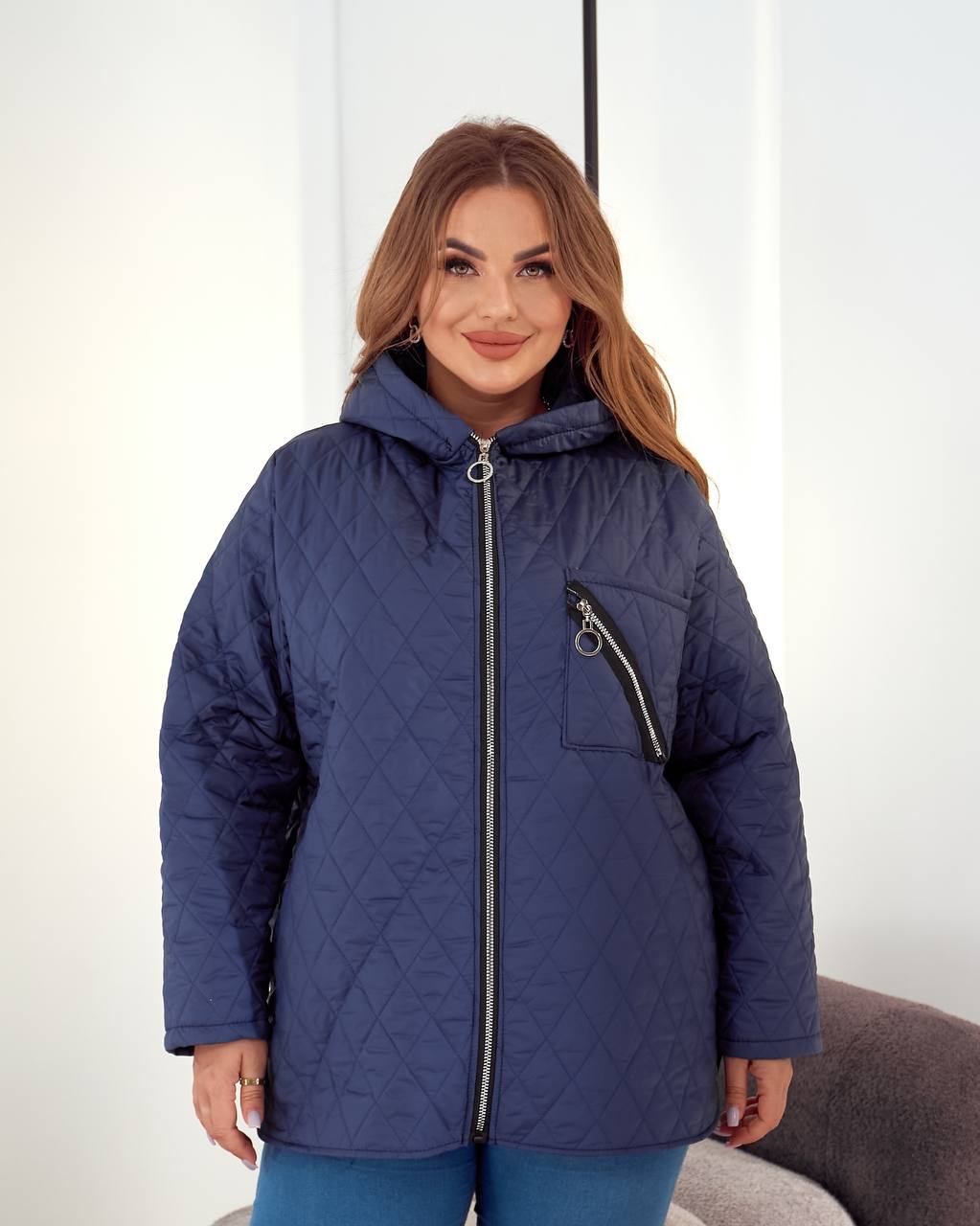 🔥РОЗПРОДАЖ 🔥
Куртка
Тканина: двостороння плащівка стьобана на синтепон 150 
Виміри по тканині:
2(52-54)-ОГ(128),ОС(132)
3(56-58)-ОГ(136),ОС(140)
Довжина рукава 62 см
Довжина по спинці 75 см