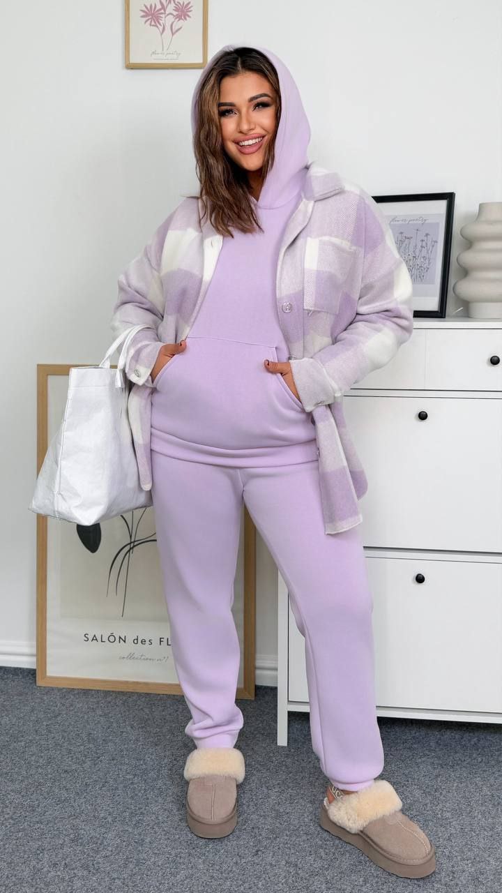 Костюм з тринитки на флісі гарної якості