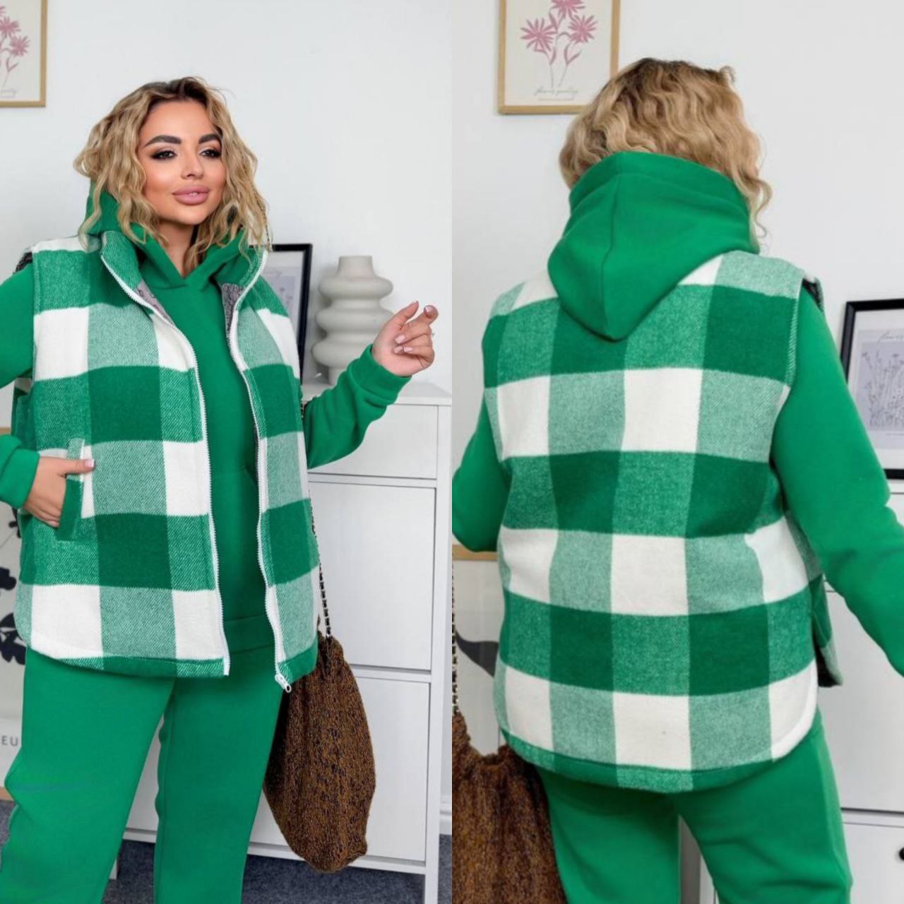 💥MEGA SALE 💥‼️ЖИЛЕТ ‼️
Тканина жилета  : щільний кашемір  , шовковиста підкладка , синтепон 150 
Довжина жилета  : 70 см .
 Жилет  на блискавці , комір стійка  , з кишенями .