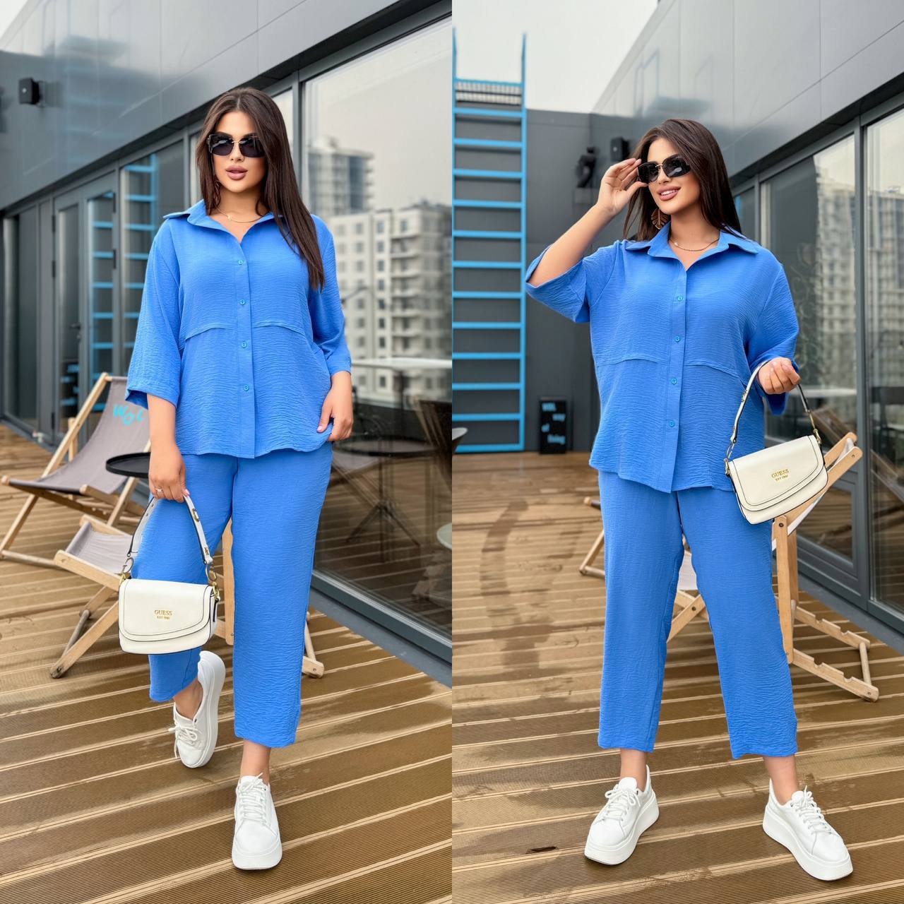 ЗНижки Костюм літній
Костюм (сорочка + штани) Арт 4788х
Тканина креп жатка
Артикул: GARNA-104980