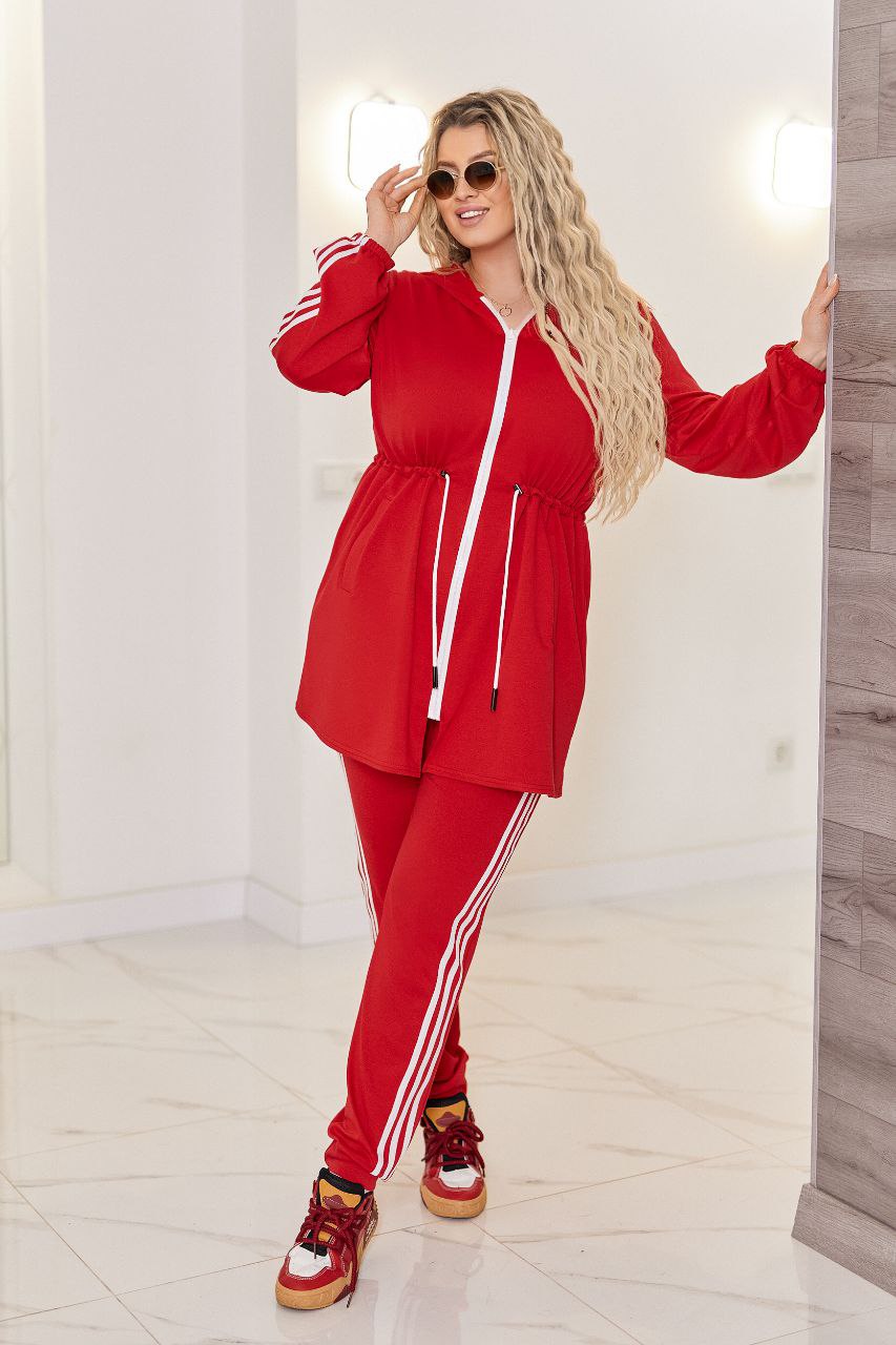 ЗНИЖКИ Костюм двонитка
Костюм 319вд
Тканина:
Двухнитка + лампаси.
Артикул: GARNA-761264